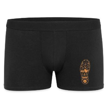 Forest Camping Footprint Landscape Travel Camping - Men's Boxer Shorts - black - Front