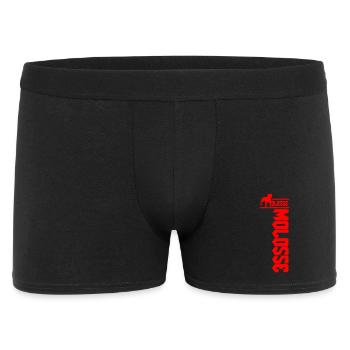 Red Staff in Vertical Silhouette - Men's Boxer Shorts - black - Front
