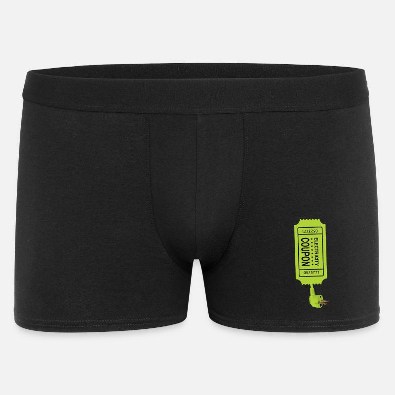 Strom Coupon - Männer Boxer Shorts - Schwarz