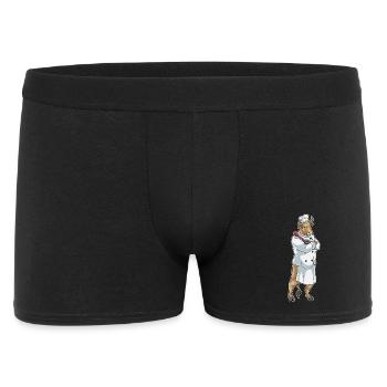 Taurus Cook Cooking Spoon Cooking - Men's Boxer Shorts - black - Front
