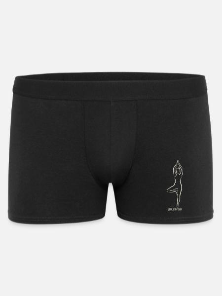 CONTOUR DE L’ÂME - Vrikshasana - Boxer Homme - noir