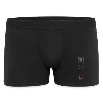 Vintage Paint Brushes - Men's Boxer Shorts - black - Front