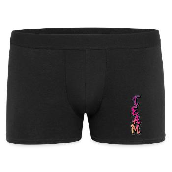 Team - Men's Boxer Shorts - black - Front