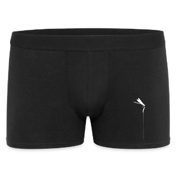 Zen Dragonfly - Minimalist Kachimushi Spirit - Boxer Homme - noir - Devant