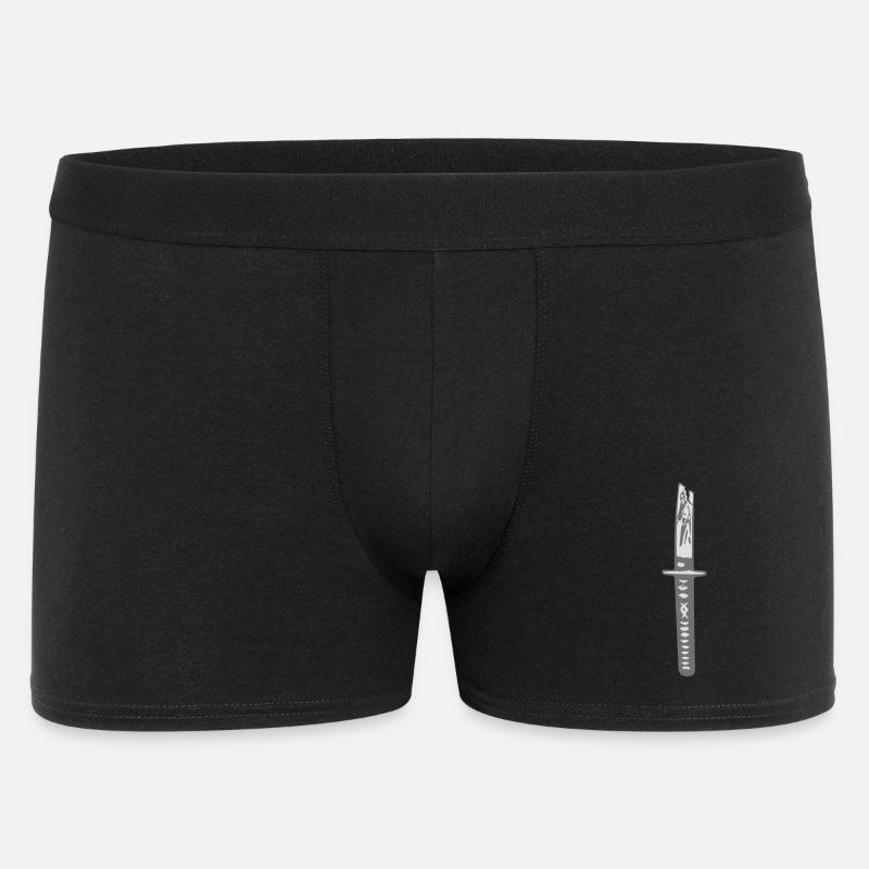Katana Klinge - Männer Boxer Shorts - Schwarz