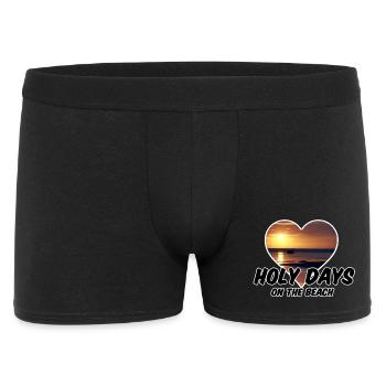 Strand Beach Holiday Ferien Urlaub Geschenk Reise - Men's Boxer Shorts - black - Front