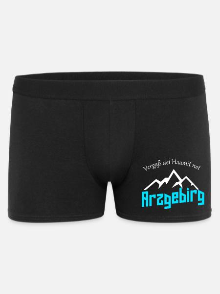 Vergaß dei Haamit net - Männer Boxer Shorts - Schwarz