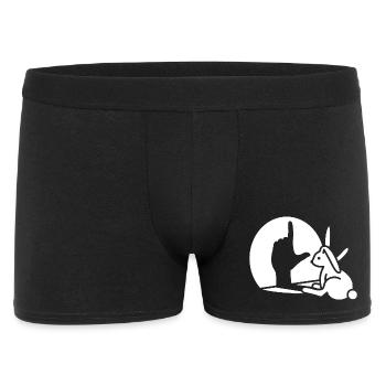 Rabbit Shadow Hand, LOSER Signe Loser - Boxer Homme - noir - Devant