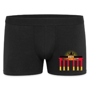 Germany Brandenburg Gate Black Red Gold - Men's Boxer Shorts - black - Front