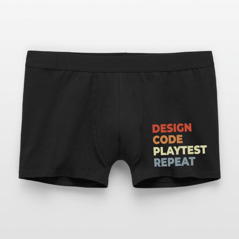 Game Development Workflow Men's Boxer Shorts