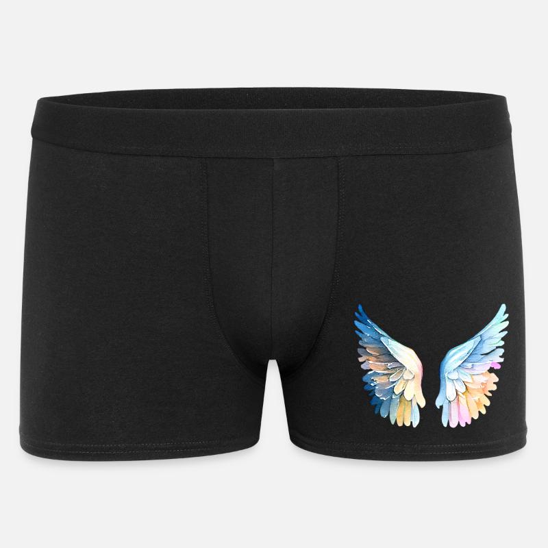 Ailes d'Ange Pastel Angelwings - Boxer Homme - noir