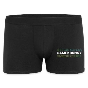 Games, Gamer, Gamescon - Männer Boxer Shorts - Schwarz - Vorne