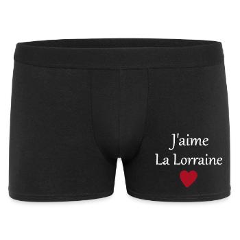 J'aime La Lorraine - Boxer Homme - noir - Devant