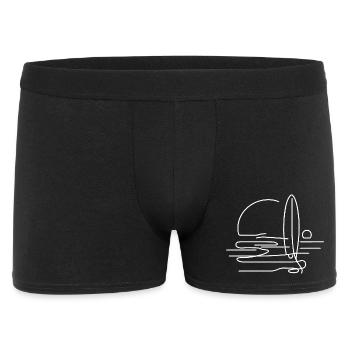 Surfing - Men's Boxer Shorts - black - Front