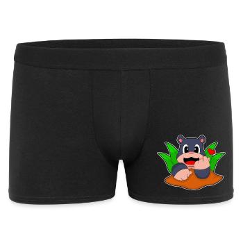 Funny Mole - Men's Boxer Shorts - black - Front