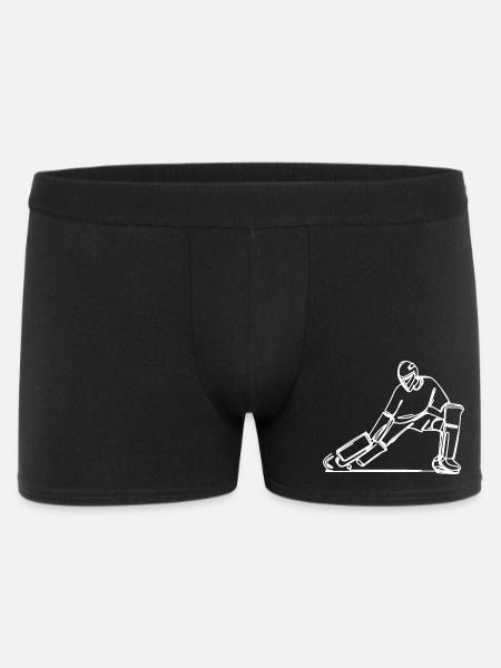 Field Hockey Goalkeeper - Men's Boxer Shorts - black
