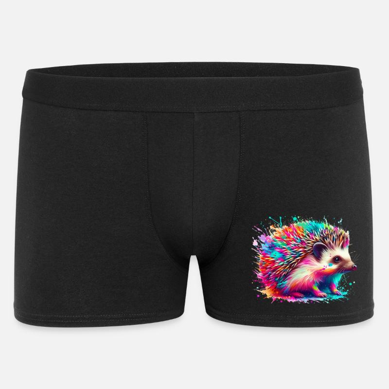 Hedgehog - Men's Boxer Shorts - black