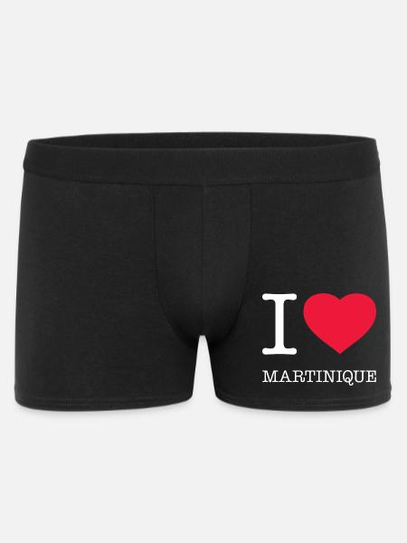 J'AIME LA MARTINIQUE - Boxer Homme - noir