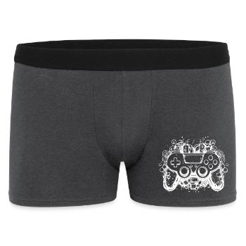 Game Controllers - Men's Boxer Shorts - charcoal grey - Front