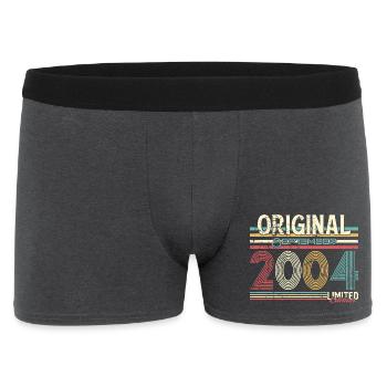 Retro September 2004 Limitierte Edition - Männer Boxer Shorts - Anthrazit - Vorne