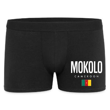 Mokolo Cameroun Camerounais - Boxer Homme - noir - Devant