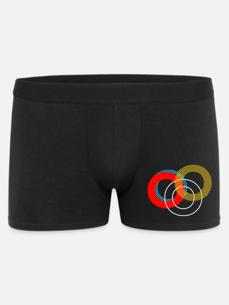 o Conception de lettrage - Boxer Homme - noir
