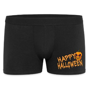 Halloween Citrouille Joyeux halloween - Boxer Homme - noir - Devant
