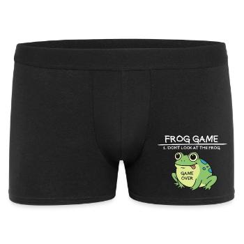 Frog Game Don't Look at the Frog Funny Fr - Men's Boxer Shorts - black - Front