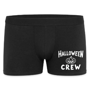 Halloween Crew Pumpkin Head Troop - Men's Boxer Shorts - black - Front