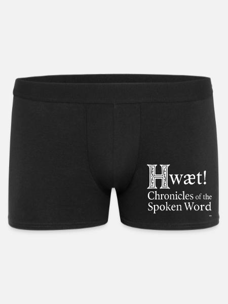 Ancient English Runic Alphabet - Men's Boxer Shorts - black