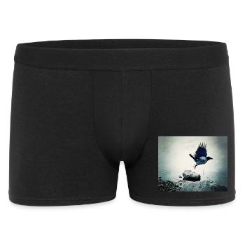 Le Vol du Corbeau - Boxer Homme - noir - Devant