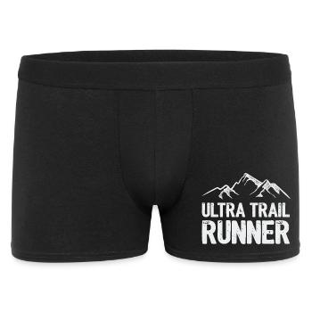 Ultra Trail Runner - Men's Boxer Shorts - black - Front