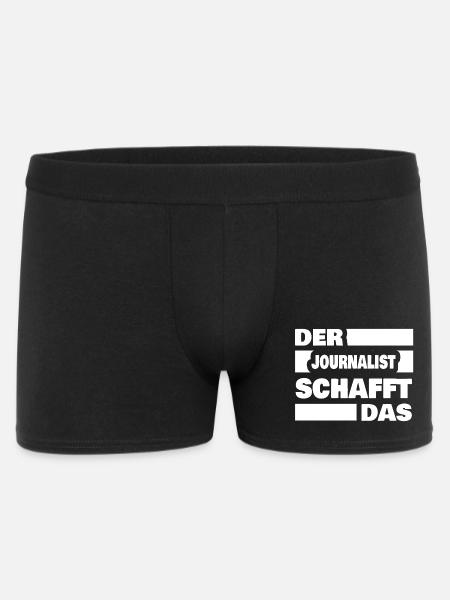 journalist - Men's Boxer Shorts - black