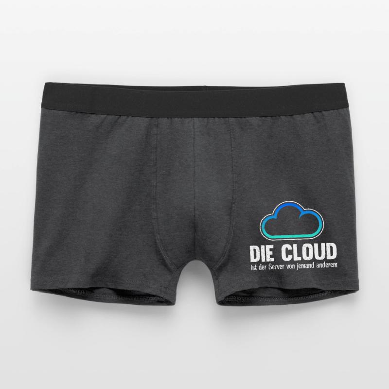 Coder THE CLOUD IS SOMEONE ELSE'S SERVER Men's Boxer Shorts