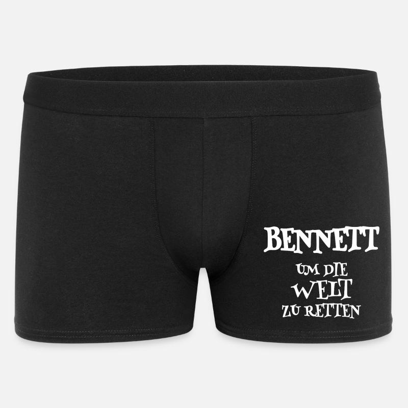 Retter Bennett - Männer Boxer Shorts - Schwarz