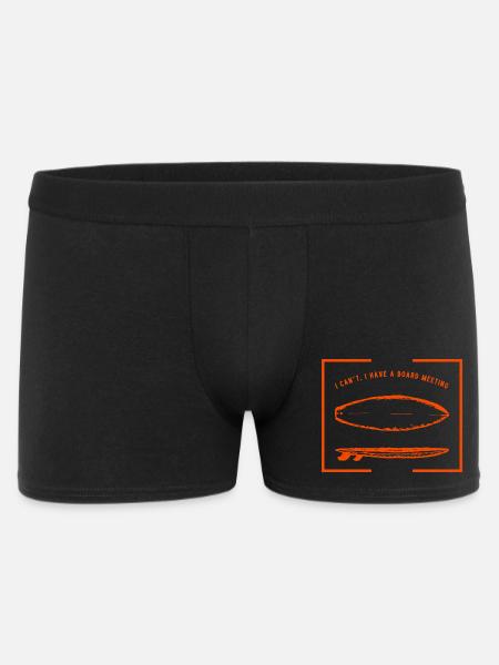 Surfing Board Meeting - Men's Boxer Shorts - black
