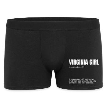 Virginia Girl Balance - Men's Boxer Shorts - black - Front
