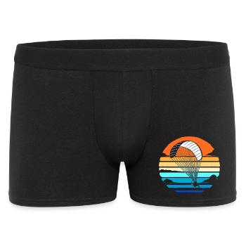 Paragliding Skydive - Men's Boxer Shorts - black - Front