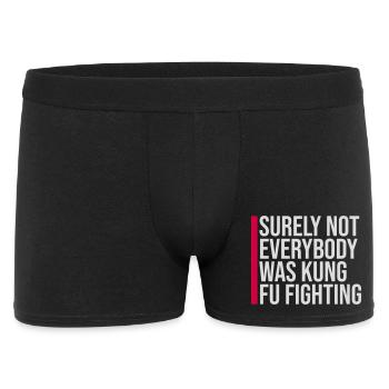 Tout le monde ne se battait sûrement pas contre le désir de kung-fu - Boxer Homme - noir - Devant