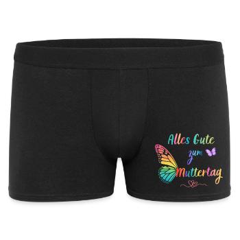 Alles Gute zum Muttertag Geschenk Mama Liebe - Männer Boxer Shorts - Schwarz - Vorne