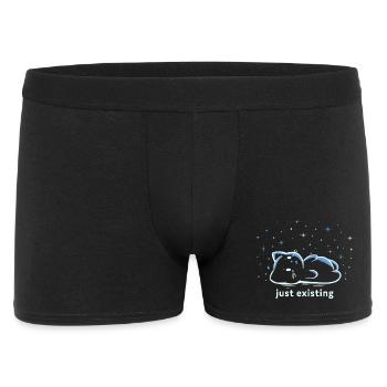 Juste exister - Boxer Homme - noir - Devant