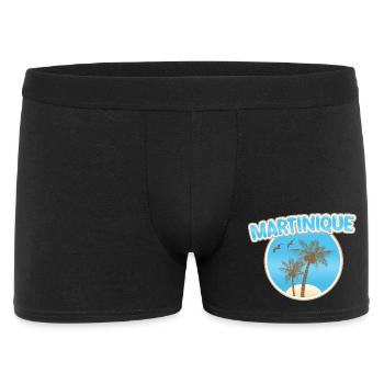 Martinique Beach - Men's Boxer Shorts - black - Front