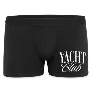 yacht club - Men's Boxer Shorts - black - Front