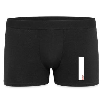 NOIA17 Streetwear avec barre blanche - Boxer Homme - noir - Devant