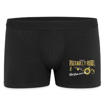 Rockabilly Rebel Design - Men's Boxer Shorts - black - Front