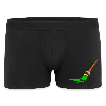 Urban Graffiti Brush Design - Men's Boxer Shorts - black - Front