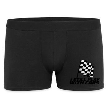 cars - Men's Boxer Shorts - black - Front