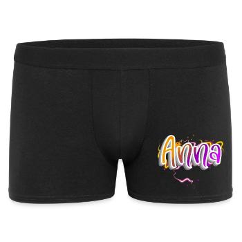 Anna - Boxer Homme - noir - Devant