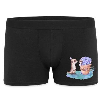 Meerkats - Men's Boxer Shorts - black - Front
