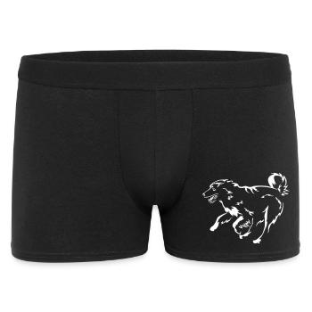 Australian Shepherd "Black Edition" - Men's Boxer Shorts - black - Front